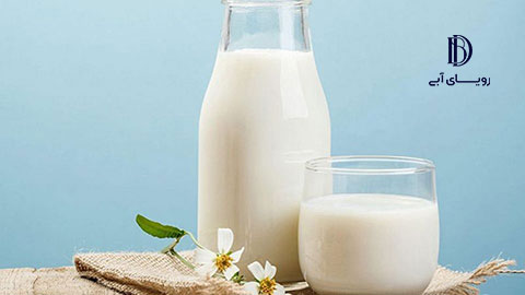 شیر ماده غذایی برای تقویت ابرو